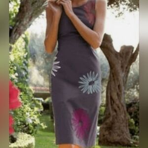 Boden Dress Size 8 Embroidered